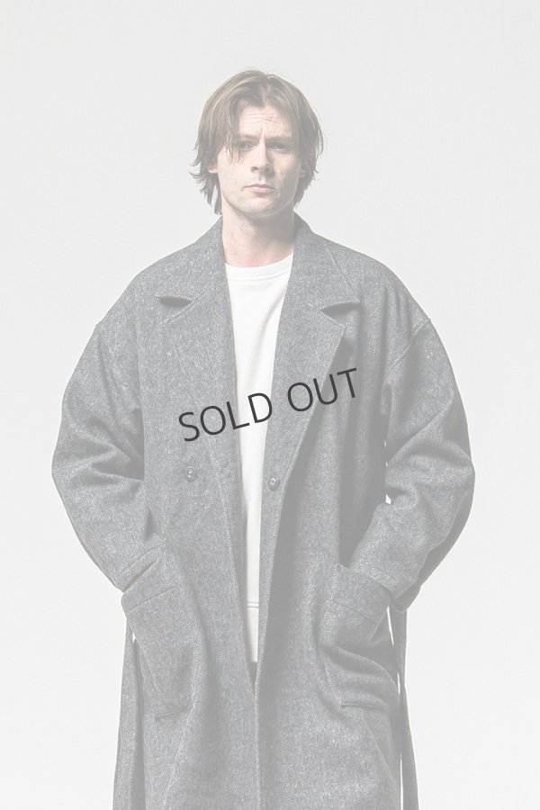 画像2: {SOLD}RESOUND CLOTHING リサウンドクロージング GOWN OVER COAT{-BEA} (2)