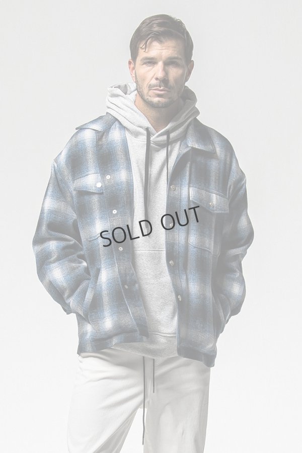 画像1: {SOLD}RESOUND CLOTHING リサウンドクロージング flannel check JK{-BEA} (1)