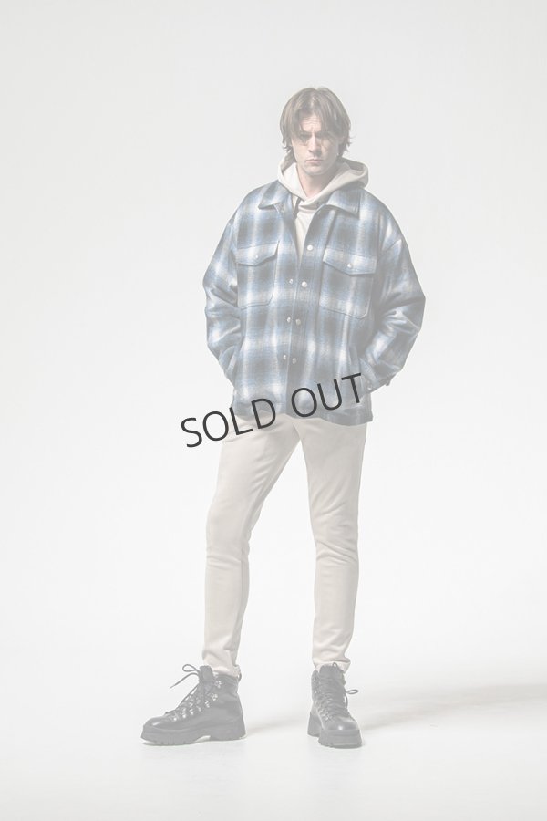 画像5: {SOLD}RESOUND CLOTHING リサウンドクロージング flannel check JK{-BEA} (5)
