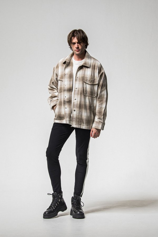 画像5: RESOUND CLOTHING リサウンドクロージング flannel check JK{-BFS} (5)