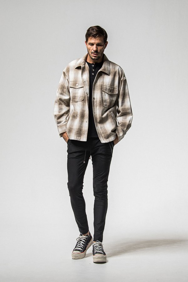 画像7: RESOUND CLOTHING リサウンドクロージング flannel check JK{-BFS} (7)