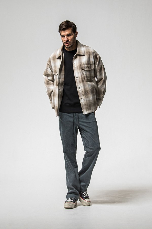 画像8: RESOUND CLOTHING リサウンドクロージング flannel check JK{-BFS} (8)