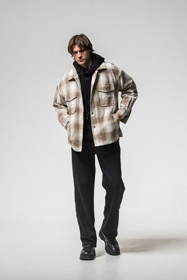 画像9: RESOUND CLOTHING リサウンドクロージング flannel check JK{-BFS} (9)