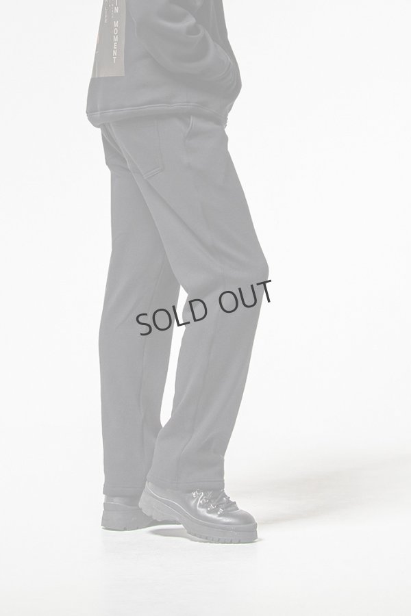 画像2: {SOLD}RESOUND CLOTHING リサウンドクロージング velours fleece WIDE TUCK PANTS{-BEA} (2)