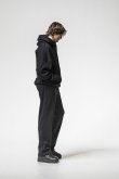 画像4: {SOLD}RESOUND CLOTHING リサウンドクロージング velours fleece WIDE TUCK PANTS{-BEA} (4)