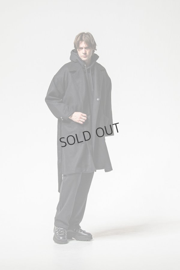 画像9: {SOLD}RESOUND CLOTHING リサウンドクロージング velours fleece WIDE TUCK PANTS{-BEA} (9)