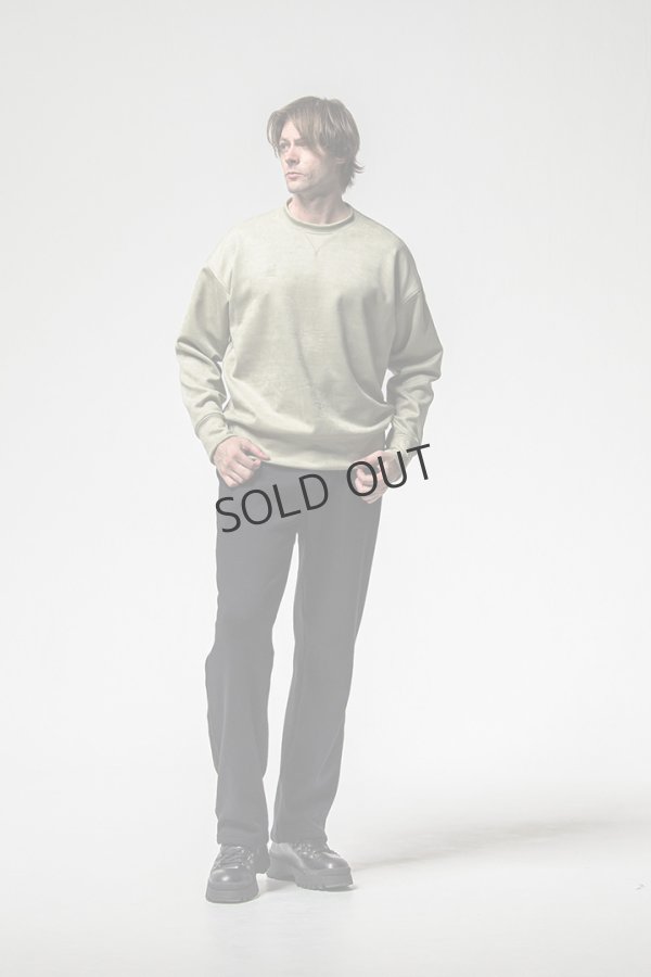 画像10: {SOLD}RESOUND CLOTHING リサウンドクロージング velours fleece WIDE TUCK PANTS{-BEA} (10)