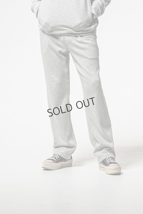 画像2: {SOLD}RESOUND CLOTHING リサウンドクロージング velours fleece WIDE TUCK PANTS{-BEA} (2)