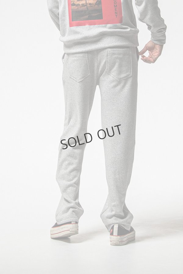 画像4: {SOLD}RESOUND CLOTHING リサウンドクロージング velours fleece WIDE TUCK PANTS{-BEA} (4)