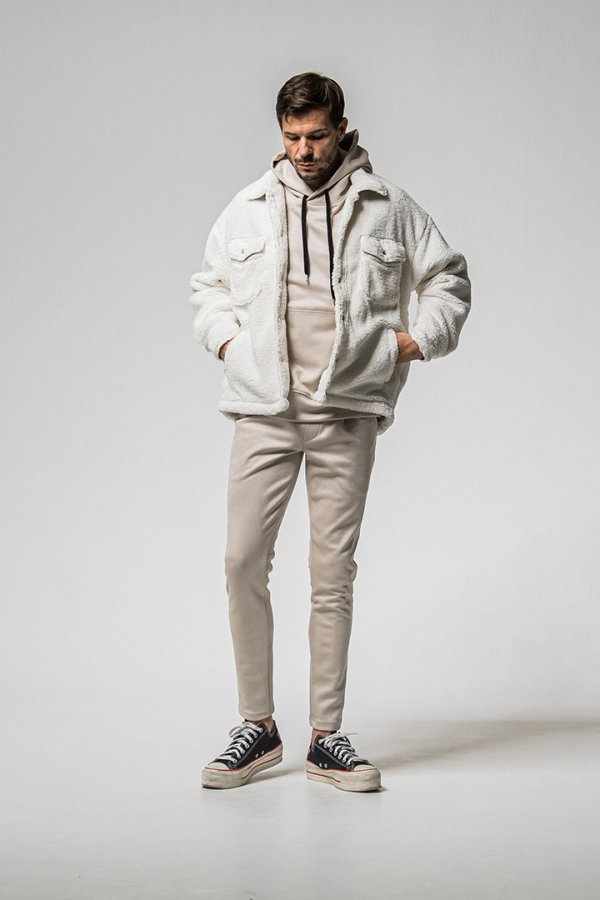 画像6: RESOUND CLOTHING リサウンドクロージング CHRIS EASY suede TUCK PANTS{-BFS} (6)