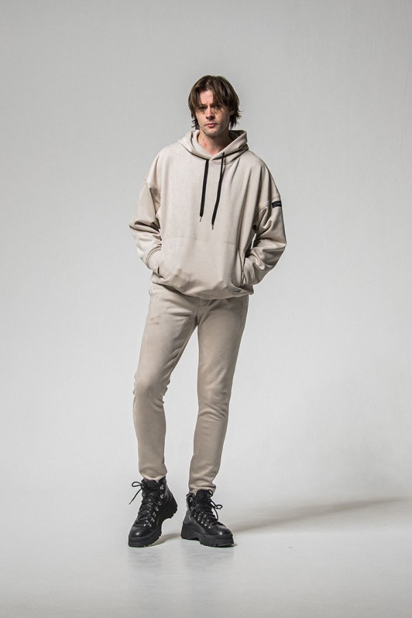 画像7: RESOUND CLOTHING リサウンドクロージング CHRIS EASY suede TUCK PANTS{-BFS} (7)