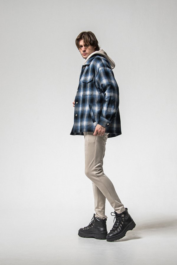 画像9: RESOUND CLOTHING リサウンドクロージング CHRIS EASY suede TUCK PANTS{-BFS} (9)