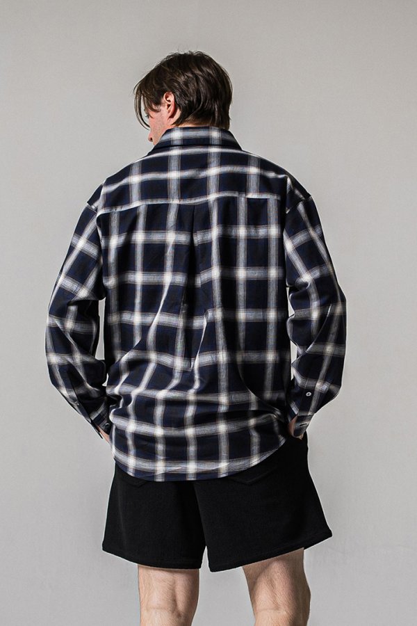 画像3: RESOUND CLOTHING リサウンドクロージング pull jack shirts{-BFS} (3)