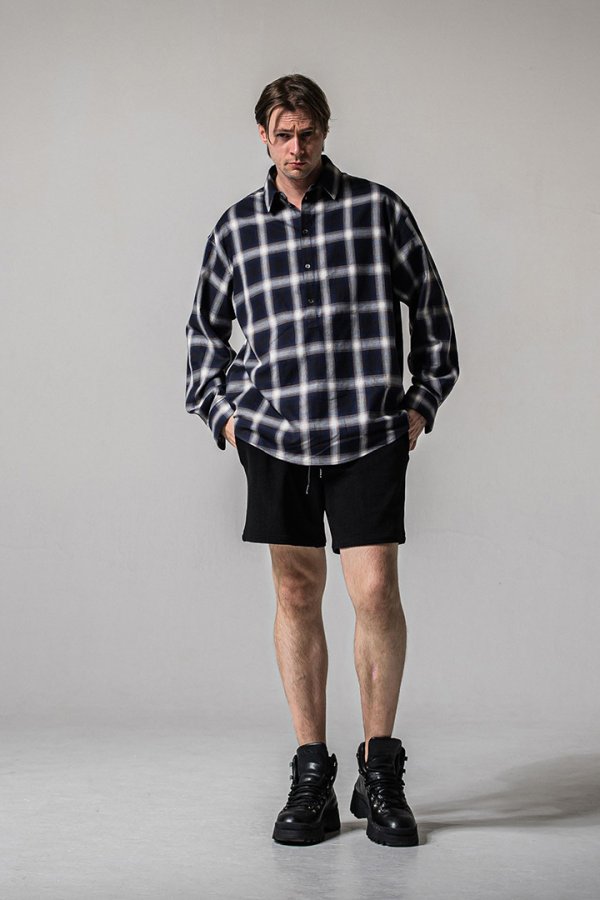 画像8: RESOUND CLOTHING リサウンドクロージング pull jack shirts{-BFS} (8)