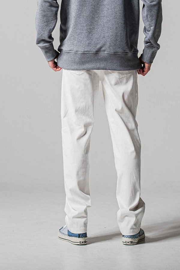 画像4: RESOUND CLOTHING リサウンドクロージング DENIM JERSEY WIDE PT{-BFS} (4)