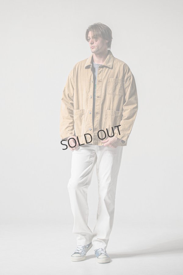 画像7: {SOLD}RESOUND CLOTHING リサウンドクロージング DENIM JERSEY WIDE PT{-BFS} (7)