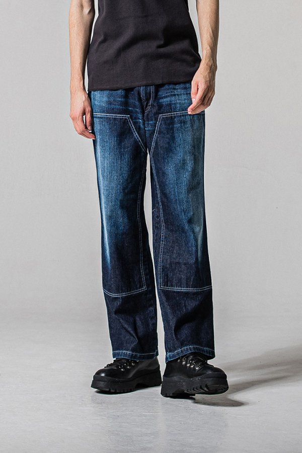 画像2: RESOUND CLOTHING リサウンドクロージング double knee PT{-BFS} (2)