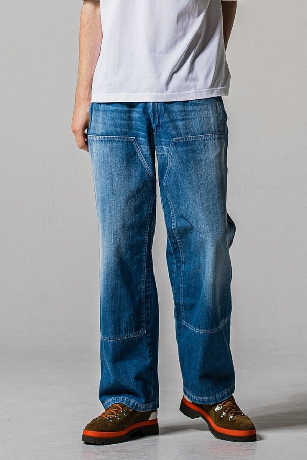 画像1: RESOUND CLOTHING リサウンドクロージング double knee PT{-BFS} (1)