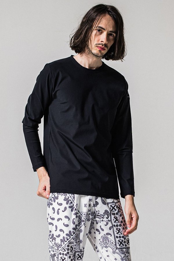 画像1: RESOUND CLOTHING リサウンドクロージング nylon longsleave Tee{RC39-T-006/RC37-T-001-BFS} (1)
