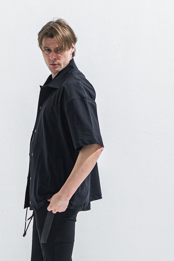 画像5: RESOUND CLOTHING リサウンドクロージング NYLON HALF COACH JACKET{-BFS} (5)