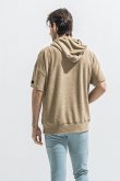 画像4: RESOUND CLOTHING リサウンドクロージング PILE HALF HOODIE{-BFS} (4)