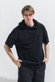 画像2: RESOUND CLOTHING リサウンドクロージング PILE HALF HOODIE{-BFS} (2)