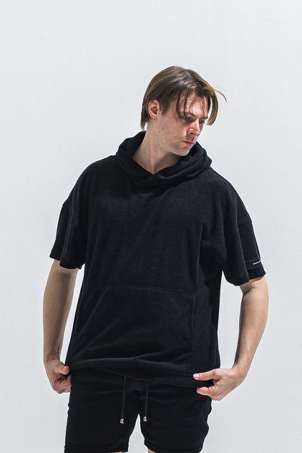 画像3: RESOUND CLOTHING リサウンドクロージング PILE HALF HOODIE{-BFS} (3)
