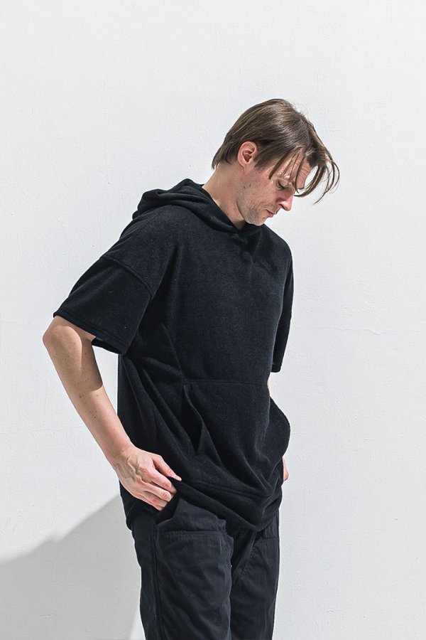 画像5: RESOUND CLOTHING リサウンドクロージング PILE HALF HOODIE{-BFS} (5)