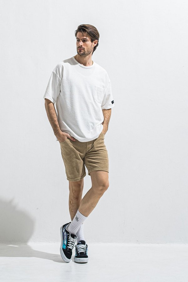 画像5: RESOUND CLOTHING リサウンドクロージング vintage PILE SHORTS{-BFS} (5)