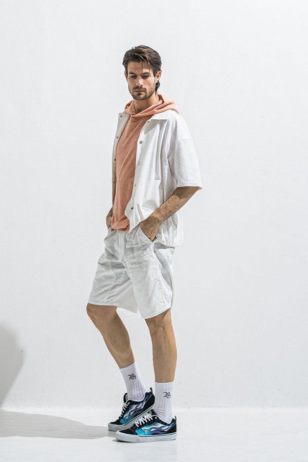 画像7: RESOUND CLOTHING リサウンドクロージング double knee SHORTS{-BFS} (7)