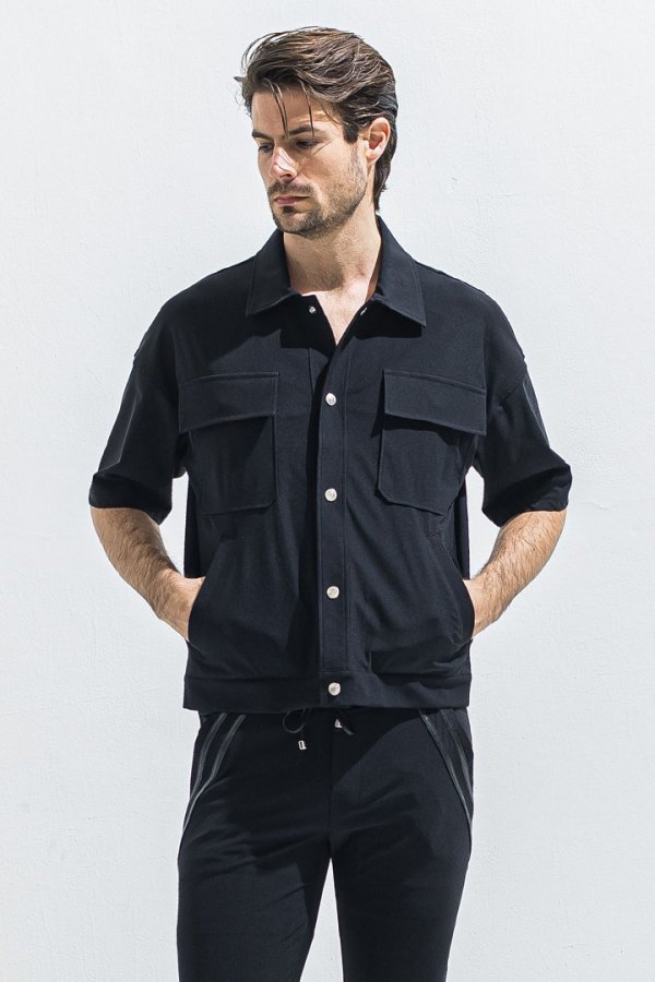 画像1: RESOUND CLOTHING リサウンドクロージング CPO HALE SHIRTSJK{-BFS} (1)