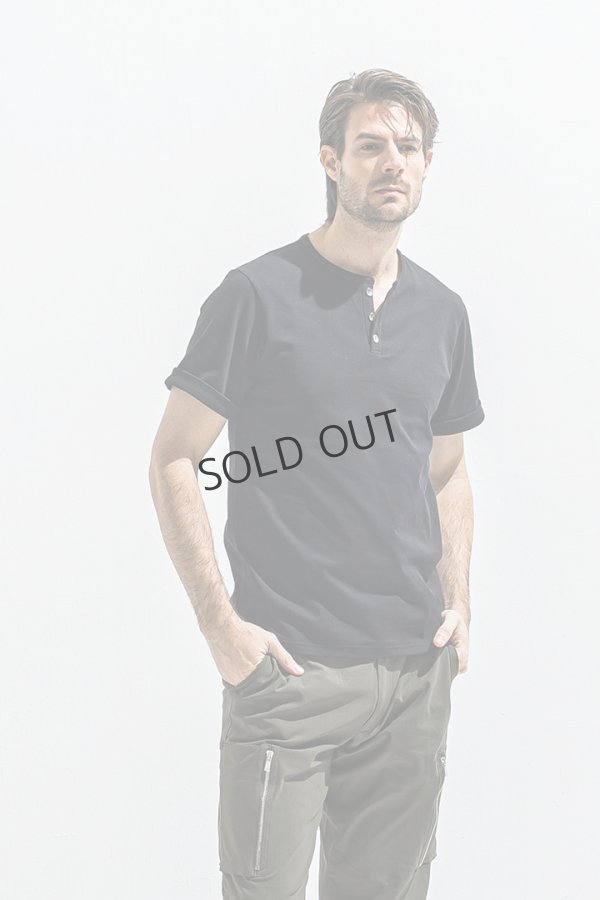 画像2: {SOLD}RESOUND CLOTHING リサウンドクロージング ROLLUP HENRY T{-BFS} (2)