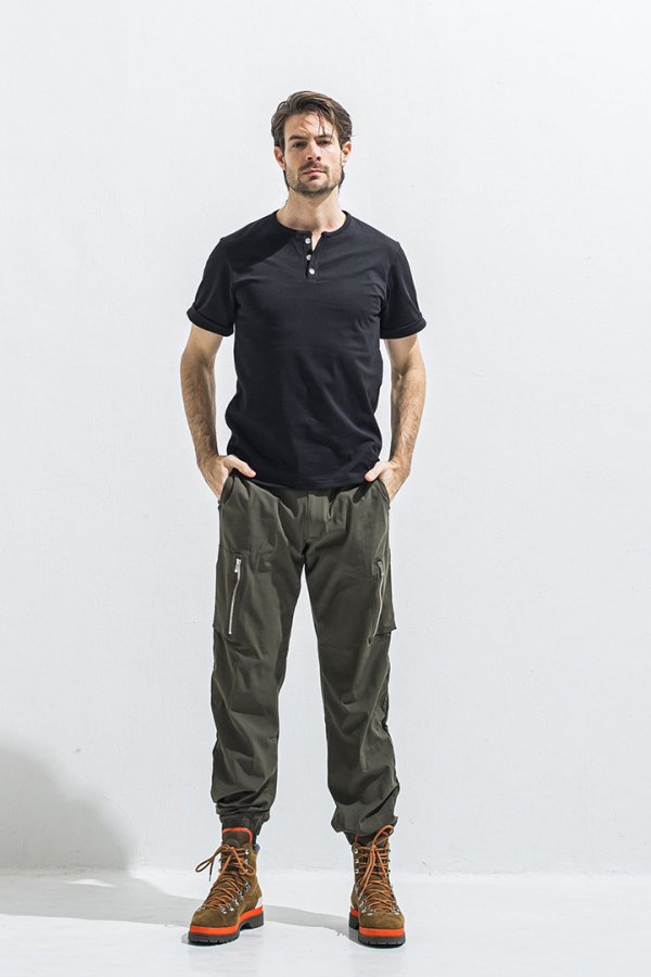画像4: RESOUND CLOTHING リサウンドクロージング ROLLUP HENRY T{-BFS} (4)
