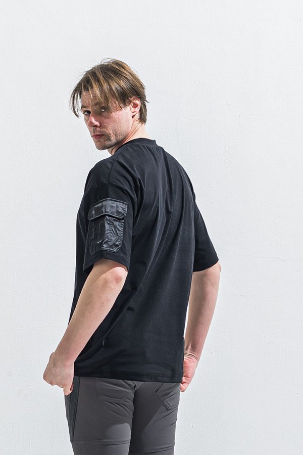 画像2: RESOUND CLOTHING リサウンドクロージング militaryPocket nylon OVER TEE{-BFS} (2)
