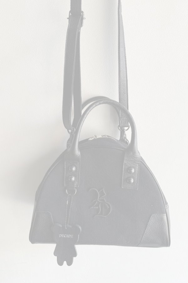 画像1: RESOUND CLOTHING リサウンドクロージング denimmini boston bag{-BFS} (1)
