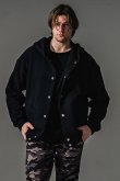 画像1: RESOUND CLOTHING リサウンドクロージング KNT Varsity hoodie{-BFA} (1)