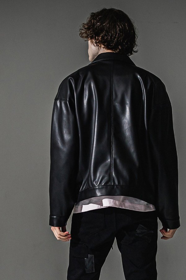 画像4: RESOUND CLOTHING リサウンドクロージング leather sp jk{-BFA} (4)