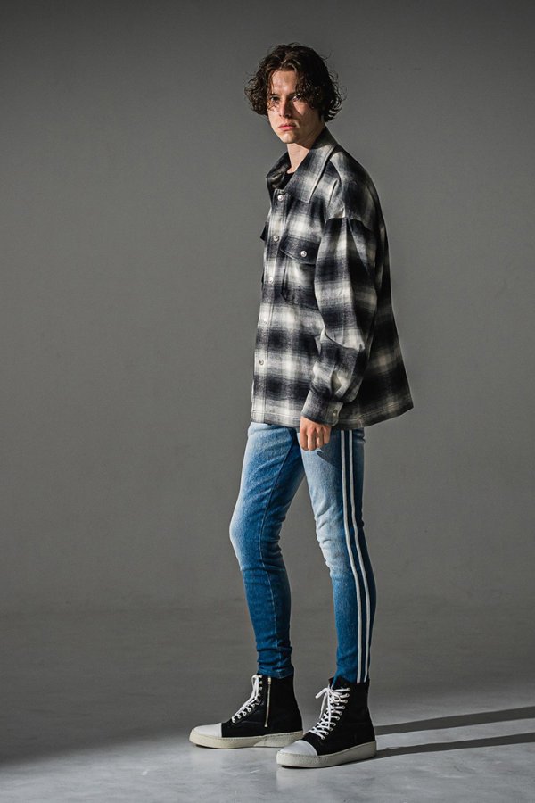 画像6: RESOUND CLOTHING リサウンドクロージング flannel check JK{-BFA} (6)