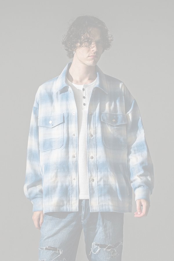 画像3: RESOUND CLOTHING リサウンドクロージング flannel check JK{-BFA} (3)