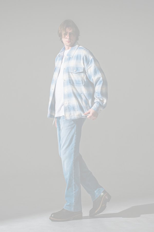 画像6: RESOUND CLOTHING リサウンドクロージング flannel check JK{-BFA} (6)