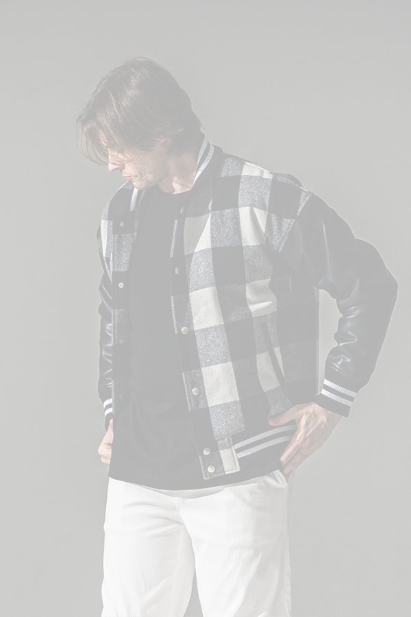 画像3: RESOUND CLOTHING リサウンドクロージング Varsity jacket{-BFA} (3)