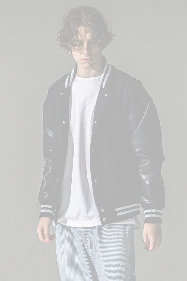 画像1: RESOUND CLOTHING リサウンドクロージング Varsity jacket{-BFA} (1)