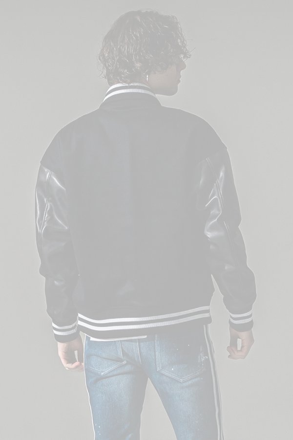 画像4: RESOUND CLOTHING リサウンドクロージング Varsity jacket{-BFA} (4)