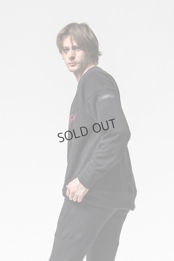 画像2: {SOLD}RESOUND CLOTHING リサウンドクロージング FRIDAY old logo velours fleece trainer{-BEA} (2)