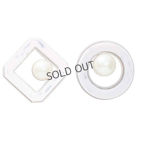 画像1: ADER.bijoux アデルビジュー RETRO pearl pierce{-AHA} (1)