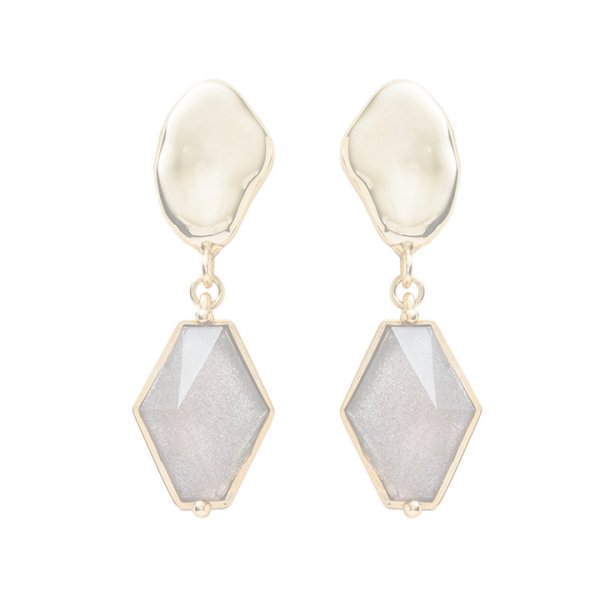 画像1:   ADER.bijoux アデルビジュー VITRAIL diamond pierce(gold){-AIS} (1)