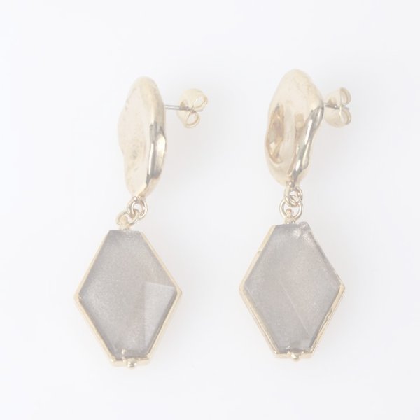 画像3:   ADER.bijoux アデルビジュー VITRAIL diamond pierce(gold){-AIS} (3)
