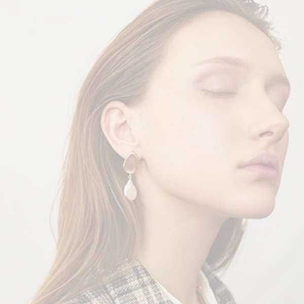 画像5:  {SOLD} ADER.bijoux アデルビジュー BLOCK PEARL pearl pierce{-AIA} (5)