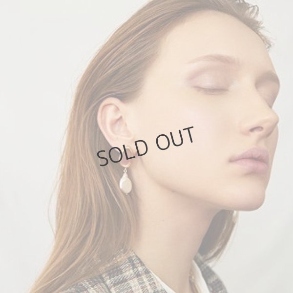 画像5: {SOLD}ADER.bijoux アデルビジュー BLOCK PEARL pearl pierce{-AIA} (5)