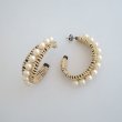 画像2: {SOLD}ADER.bijoux アデルビジュー RATTAN peal pierce{-AIS} (2)